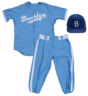2011 Matt Kemp Game Used & Signed 1944 Brooklyn Dodgers Throwback Uniform: Jersey, Pants & Cap & 8 x 10 Photograph (MLB Authenticated, PSA/DNA & Beckett PreCert)